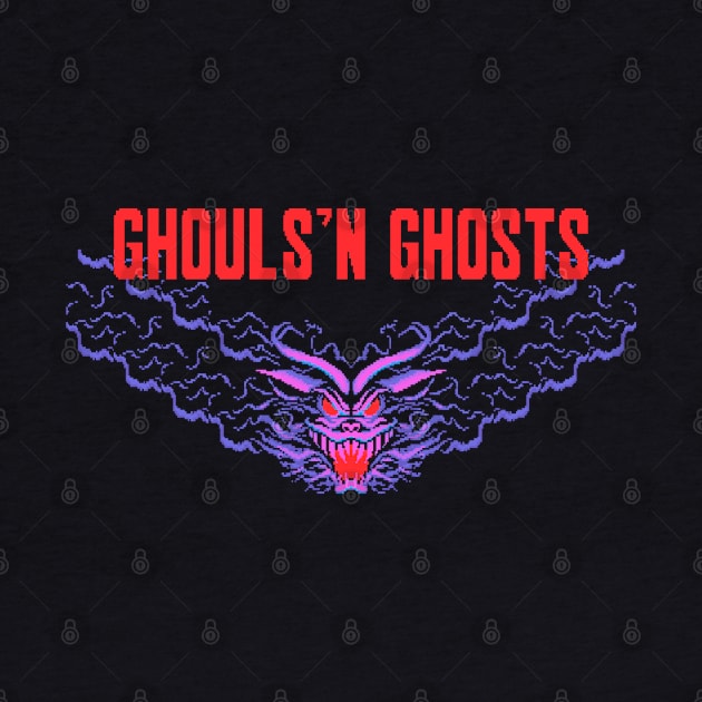 Mod.4 Arcade Ghouls 'n Ghosts Video Game by parashop